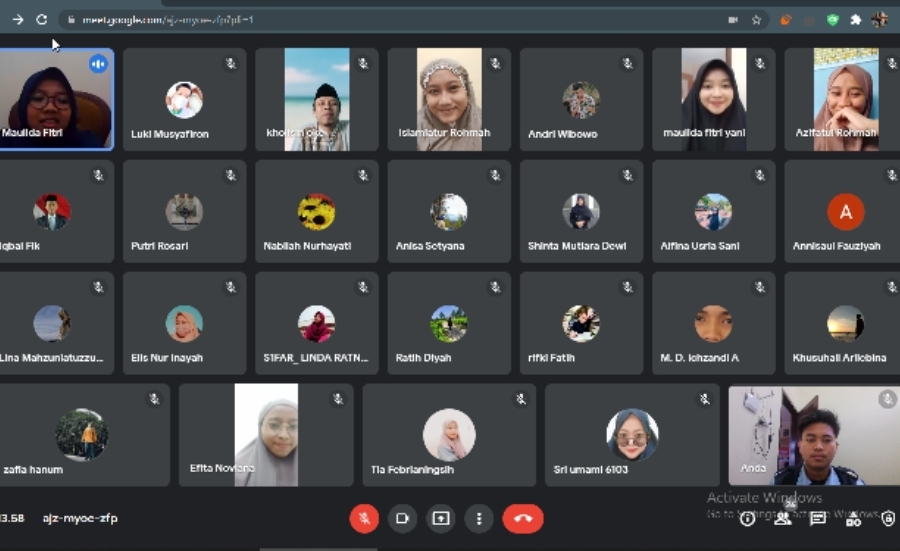 Sukseskan KKN UIN Walisongo, Mahasiswa Kelompok 77 Menggelar Webinar Bertajuk Moderasi Beragama