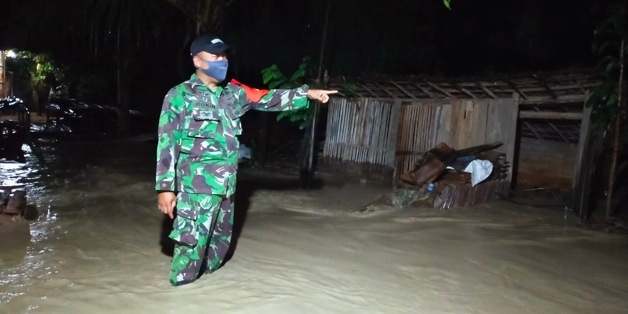 Dandim Demak : Babinsa Siaga dan Waspada Banjir !!!