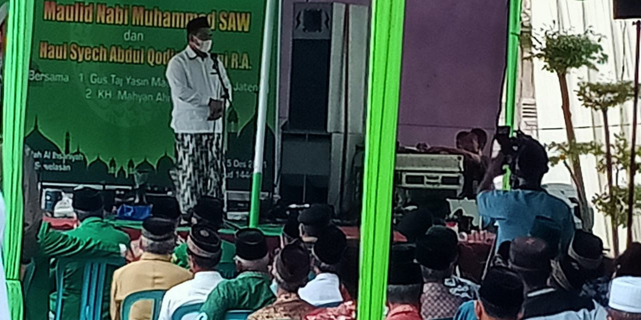 Wagub Taj Yasin ,Covid 19 Masih Ada !!! Tetap Waspada dan Prokes