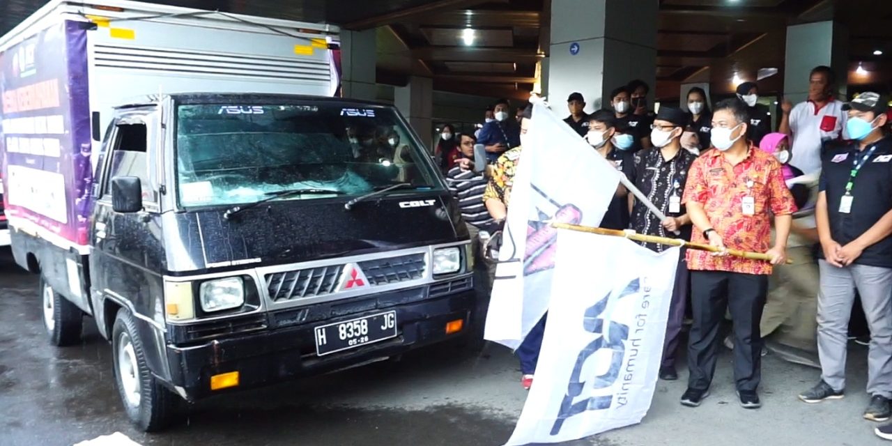 ACT Jateng Berangkatkan Puluhan Ton Bantuan Logistik untuk Korban Erupsi Gunung Semeru