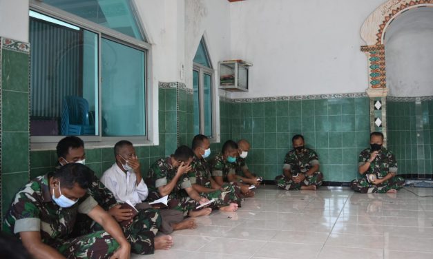 Peringati Hari Juang TNI AD  , Prajurit Korem 073/Makutarama Laksanakan Doa Bersama