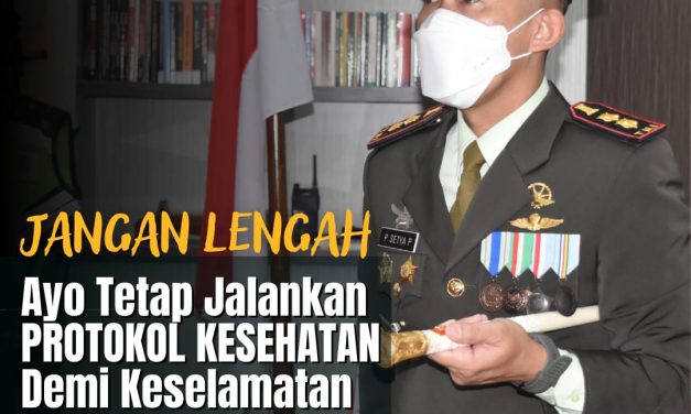 Yuk Tetap Jalankan Protokol Kesehatan, Ini himbauan dari Dandim Demak