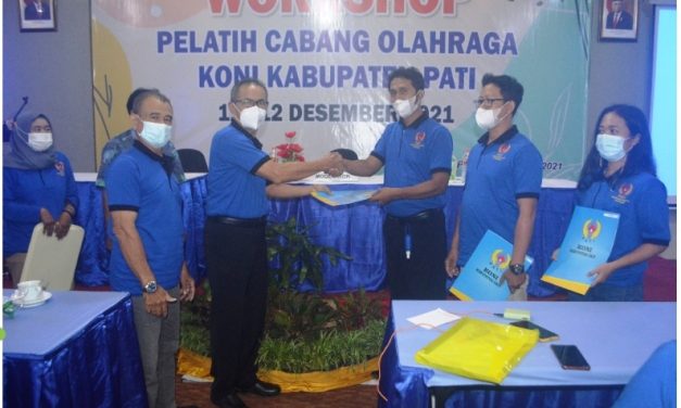 KONI Pati Adakan Workshop Pelatih Menuju 5 Besar Porprov