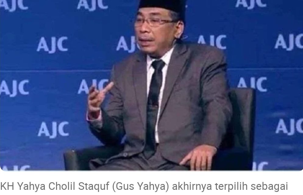 KH. Yahya Cholil Staquf Terpilih sebagai Ketua Umum PBNU 2021-2026