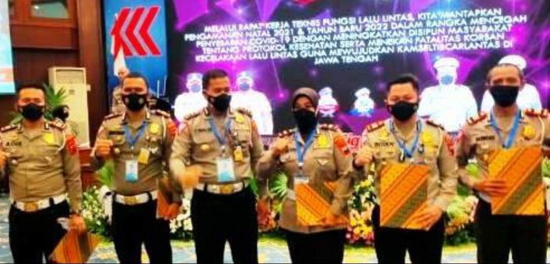 Pelaksanaan Administrasi ETLE dan KOPEK, Satlantas Polres Pati Raih Predikat Terbaik