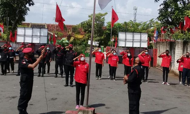 HUT KE-49 PDIP, DPC PDI PERJUANGAN PATI GELAR UPACARA