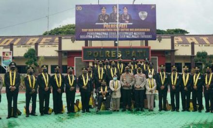 37 Anggota Polres Pati Purna Bhakti