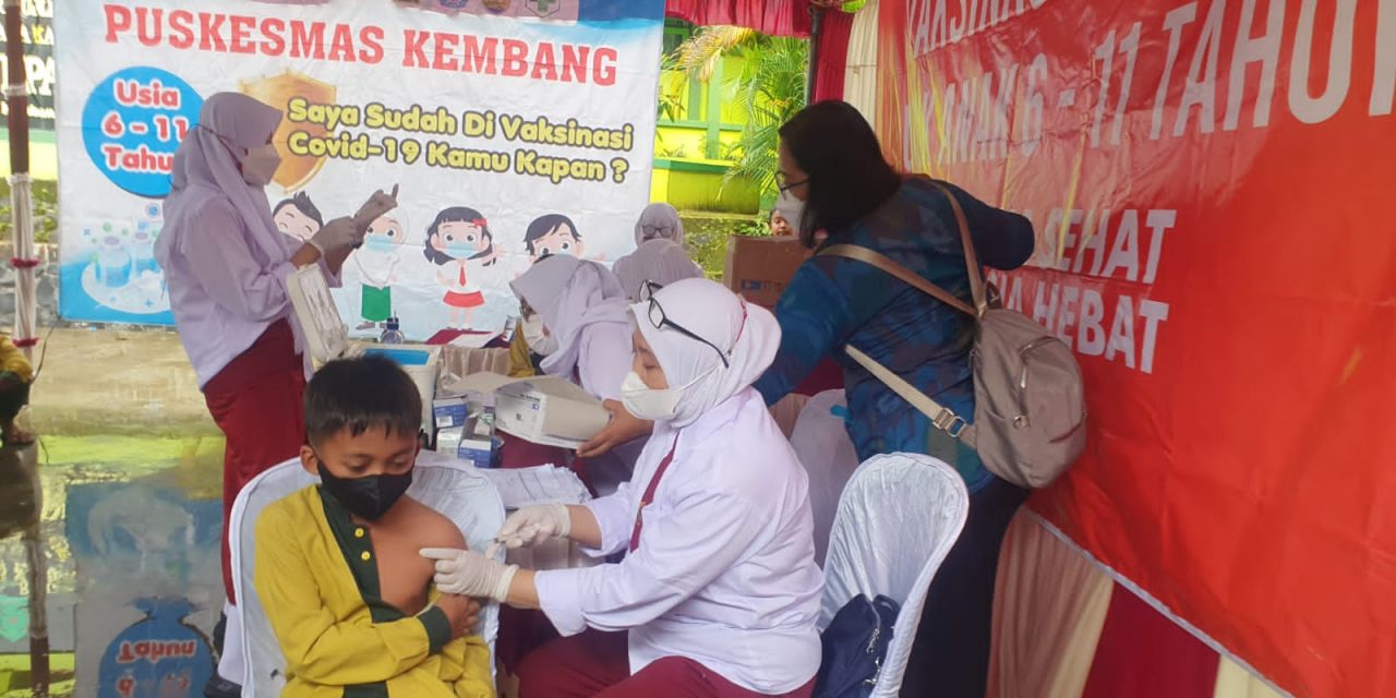 Gandeng Nakes Berseragam SD, BIN Jateng Gencar Vaksinasi Anak
