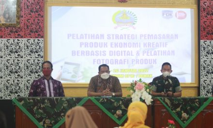 Dongkrak Ekonomi di Demak Kodim 0716/Demak Gelar Pelatihan Online Strategi Pemasaran Produk UMKM Dan Ekonomi Kreatif