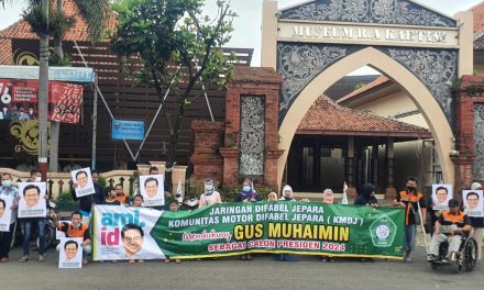 Jaringan Difabel Jepara Dukung Gus Muhaimin Calon Presiden 2024