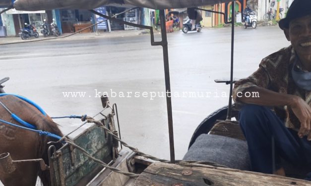 Di Pertigaan Lasem Rembang Masih Ada Dokar Mengantar Penumpang