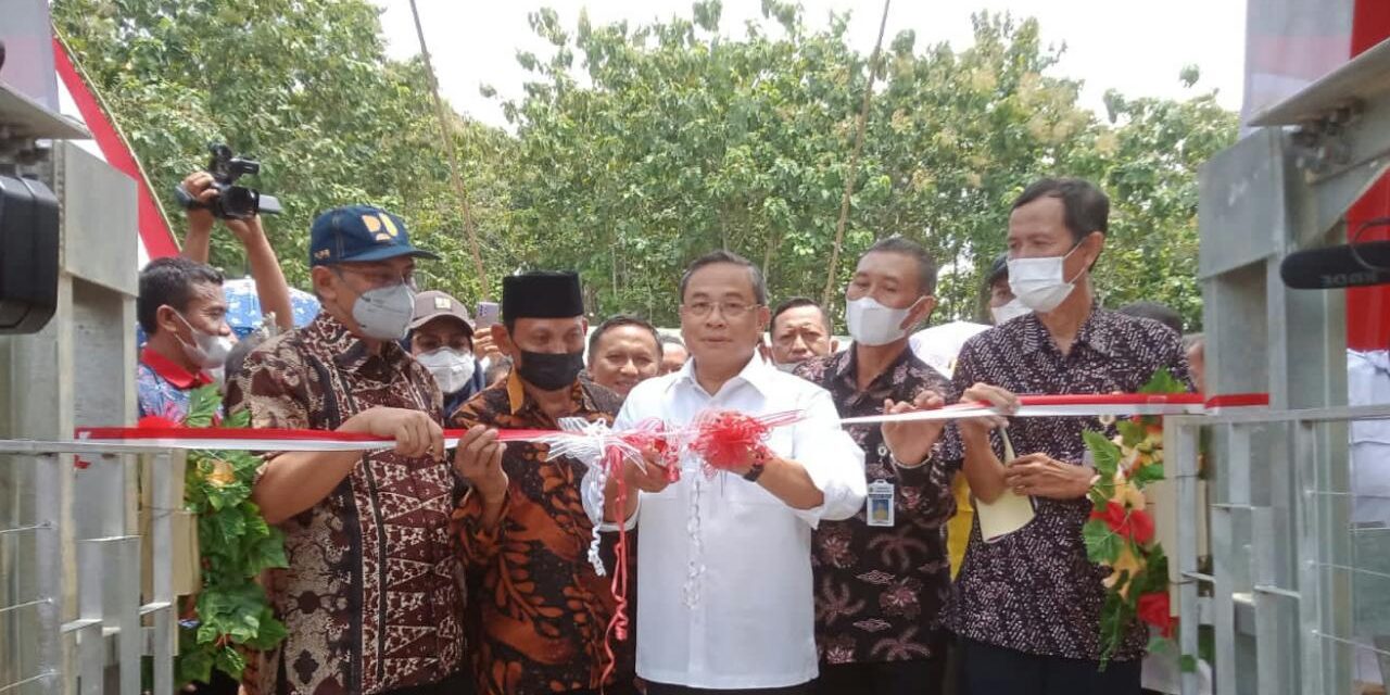 Jembatan Gantung Guyangan Pati Diresmikan