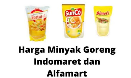 Update Harga Minyak Goreng 19 Maret 2022 di Indomaret & Alfamart