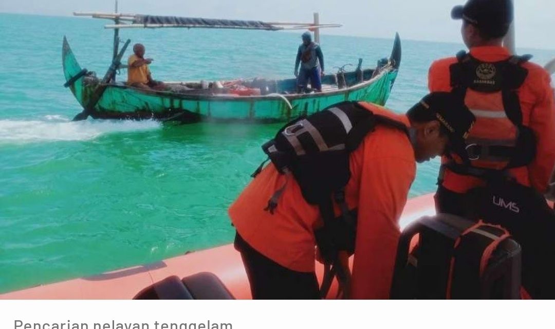 1 Nelayan Bungo Demak Yang Hilang di Laut Belum di temukan