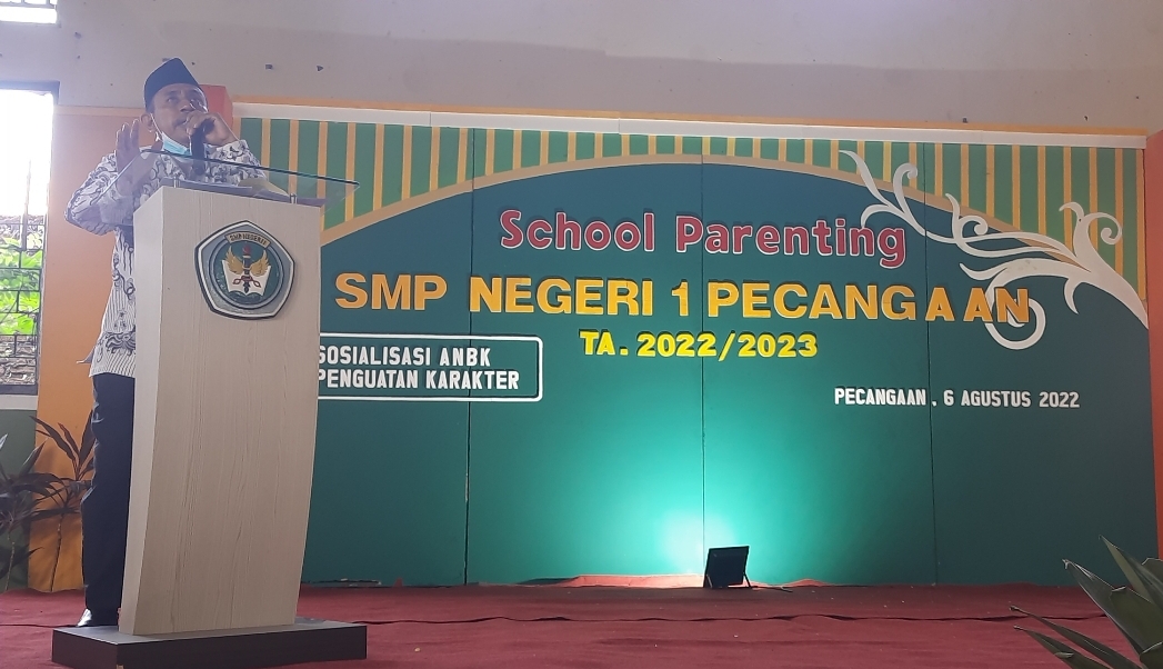 SMPN 1 Pecangaan Gelar School Parenting dan Sosialisasi ANBK