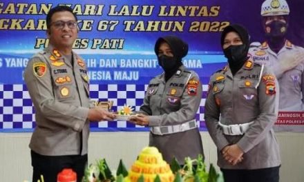 HUT Lantas ke-67, Polres Pati Gelar Syukuran Sederhana