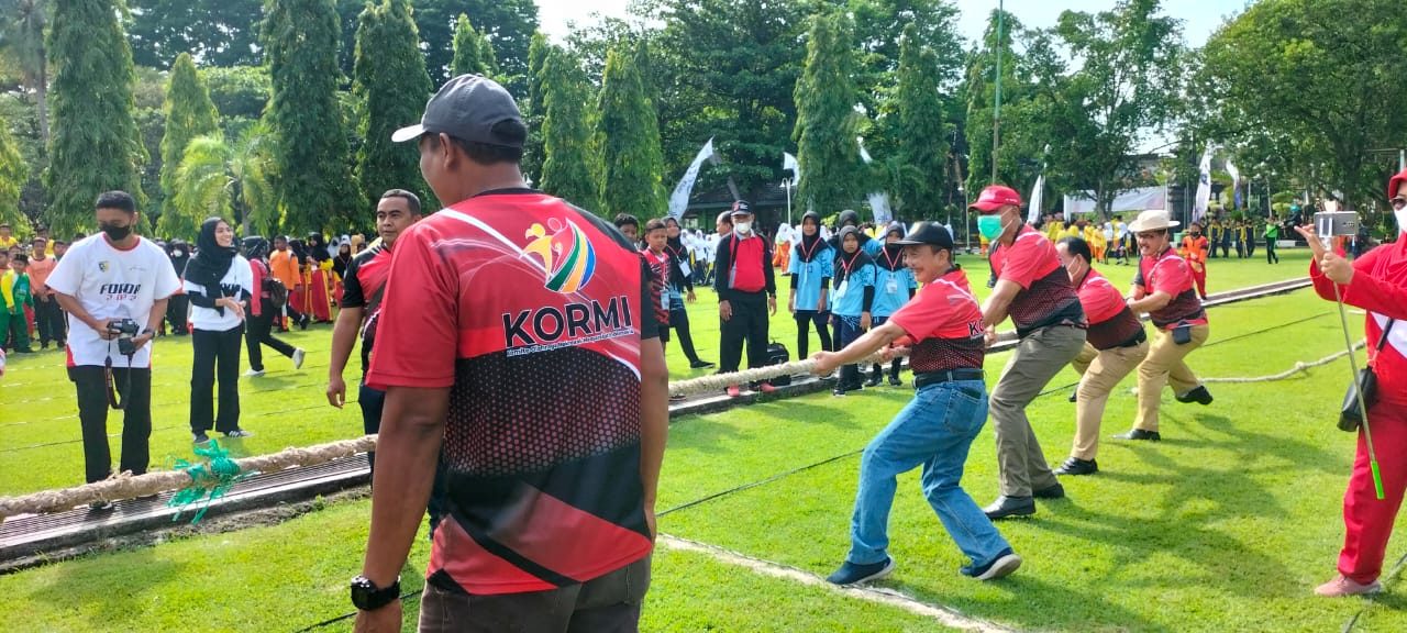 Tiga Jenis Olahraga Tradisional Di Lombakan Dalam Forda Demak