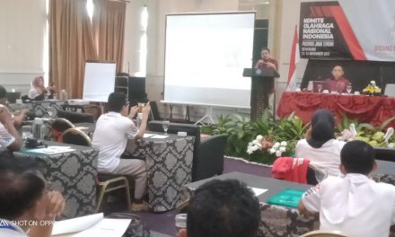 35  Bidang Media dan Humas KONI Kabupaten/kota  Ikuti Workshop