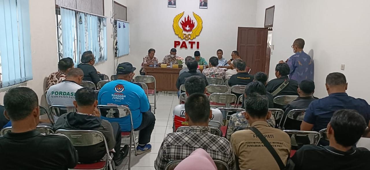 Dirasa Anggaran Tak Mencukupi Koni Pati minta Dukungan DPRD Dan Pemkab Pati