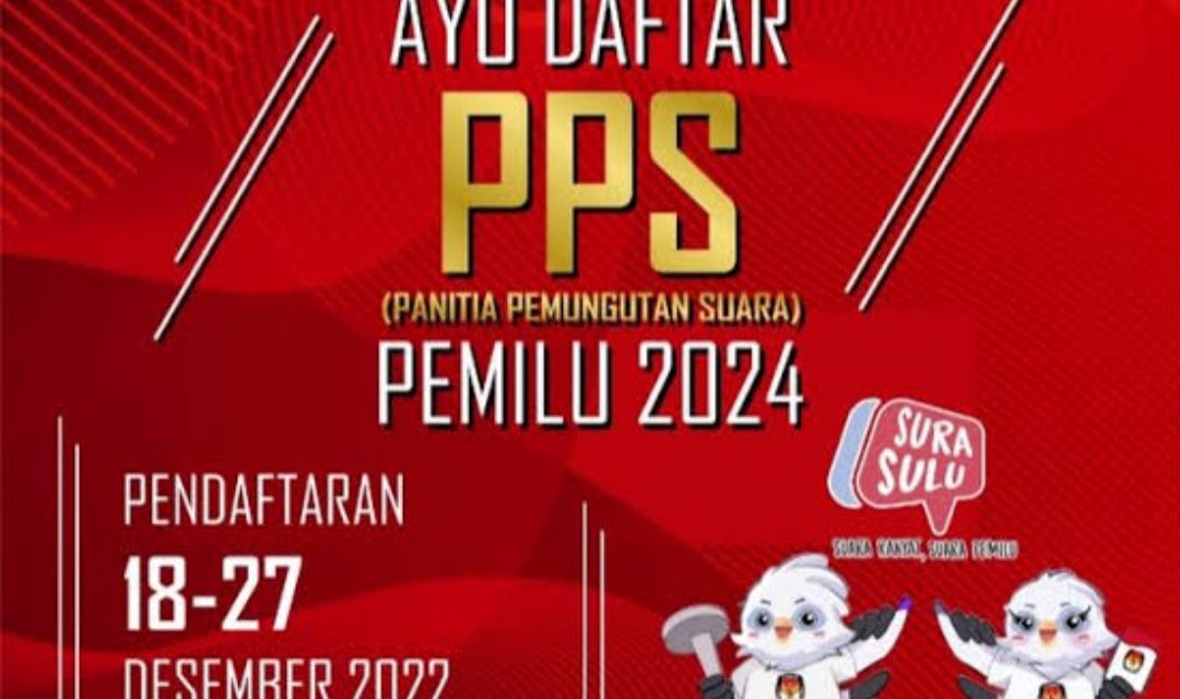 Cara Daftar Online PPS Pemilu 2024 , Ayo Buruan Mendaftar !!!