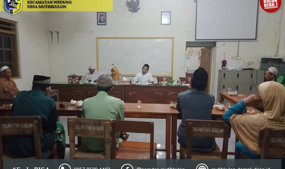 Pemdes Mutih Kulon Demak Temu Rembug Dengan Peternak Kerbau