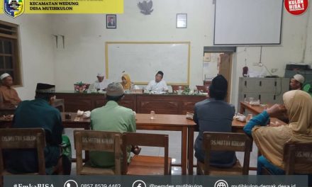 Pemdes Mutih Kulon Demak Temu Rembug Dengan Peternak Kerbau