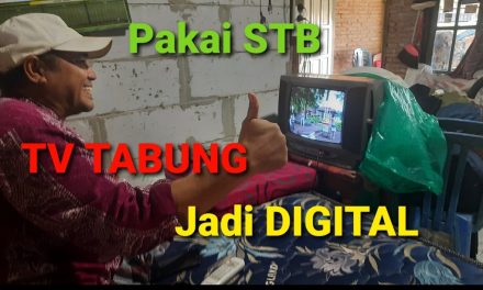 Bang Umar Puas Setelah Beli STB, TV Tabungnya Gambarnya Jadi Jernih