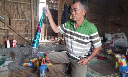 Pak Fathoni Pengrajin Mainan Dari Desa Karanganyar Jepara, Akhir Tahun Terjual 7.000 Terompet