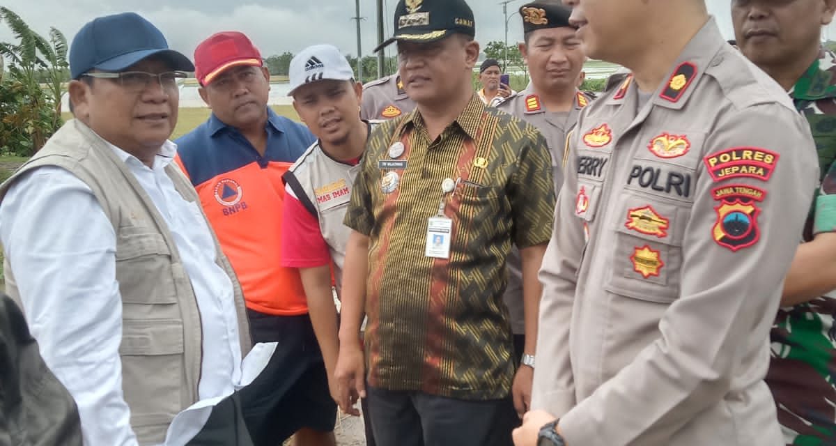 Abdul Wakhid Tinjau Banjir Sowan Kidul,” Buat Proposal Lagi  Saya Siap Kawal “