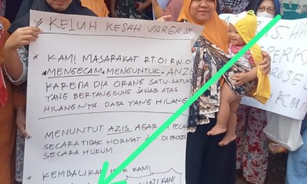 Warga Dongos Demo !!!! Seribu Warga Lebih Tak Lagi Akses Bansos