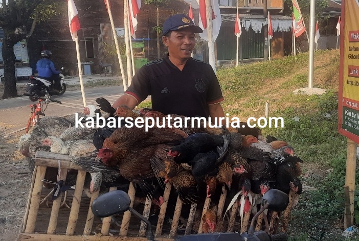 Pedagang Ayam Keliling Ini Bersyukur Putra Pertamanya Jadi Polisi