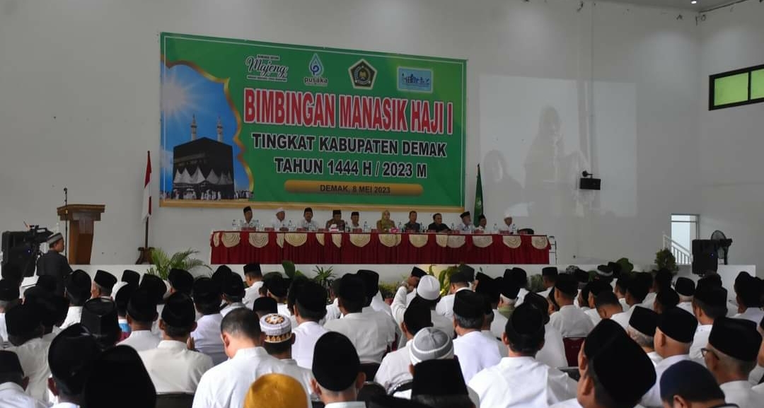 1.500 Calhaj Demak Ikuti Manasik , Bupati Minta Persiapkan Diri Lahir dan Batin