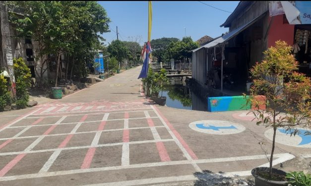 Salah Satu Sudut Sungai bersih di Desa Tedunan Demak