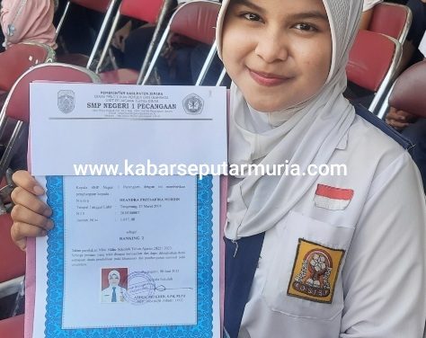 Deandra Fritsafira Nurdin Bersyukur Lolos Seleksi SMA TN Magelang Jalur Beasiswa