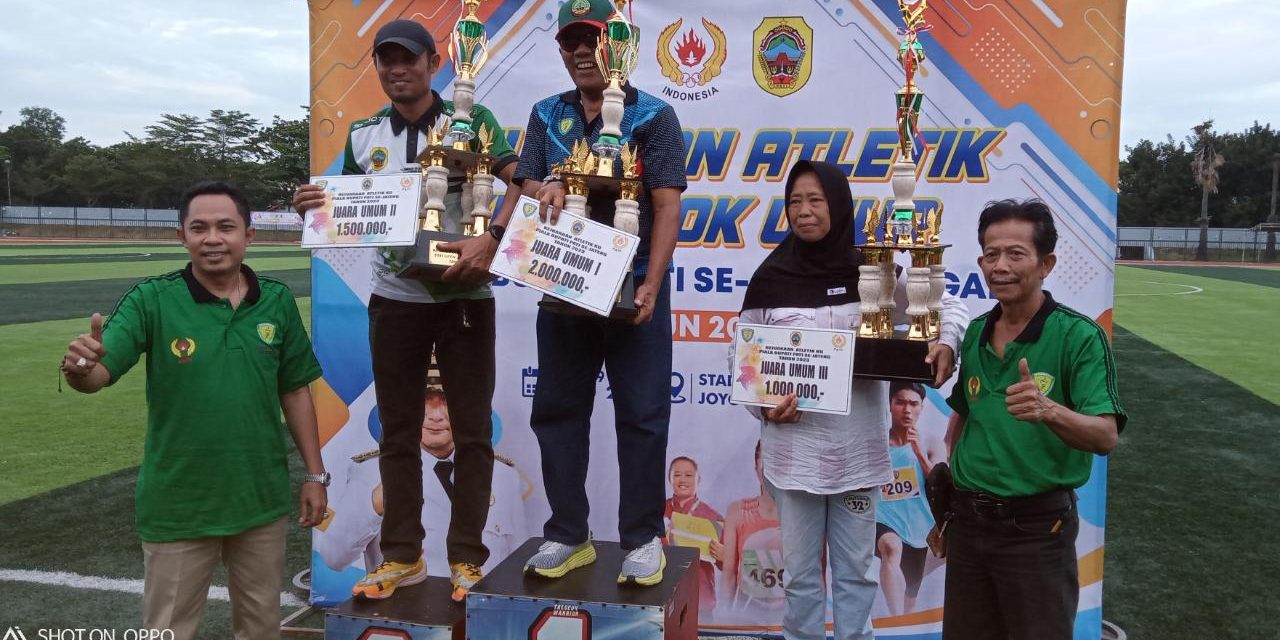 250 Atlet Ikuti Kejurda Atletik Kelompok Umur Tahun 2023 Di Pati