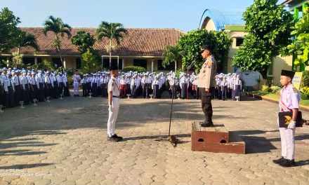 Kapolsek Pecangaan Beri Motivasi Siswa Spanca Dalam Rangka Alumni Mengajar