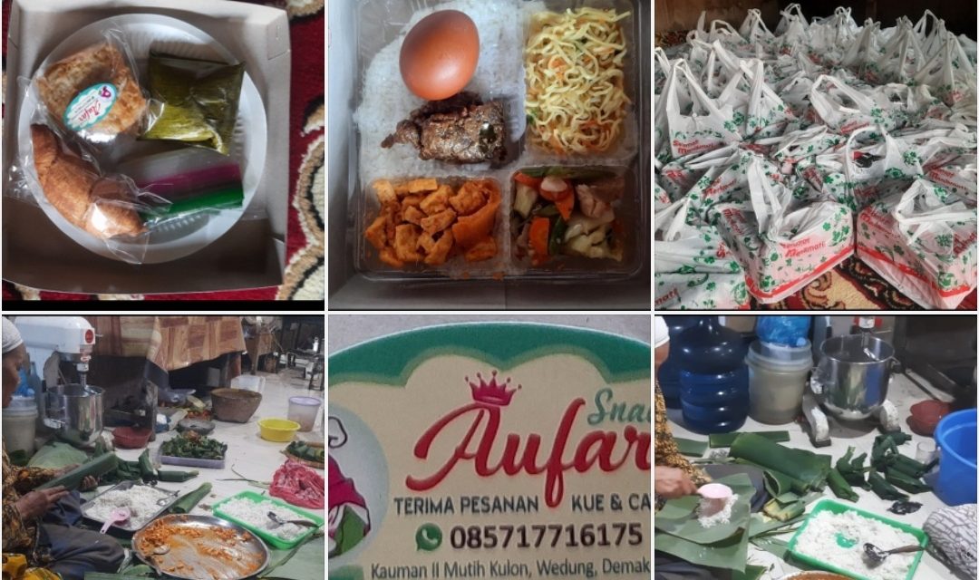 “ Aufar Catering” Mutih Kulon Demak , Semua Buat Sendiri Pekerjakan Saudara dan Tetangga