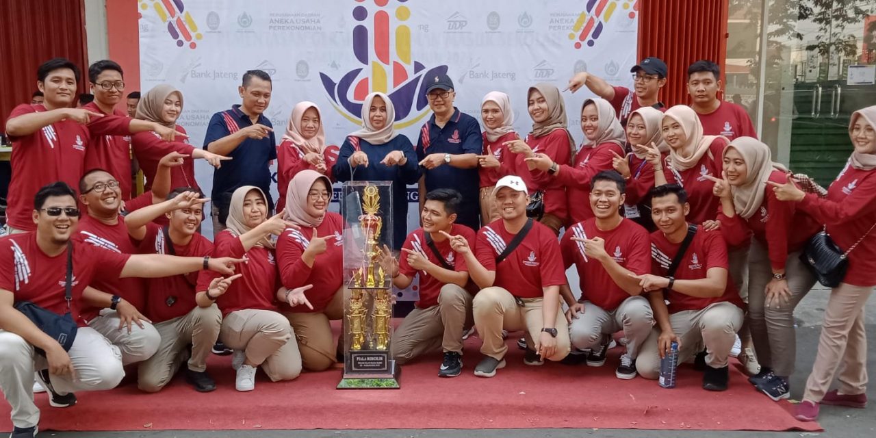 Bank Jateng Pati Juara Umum Porseni BUMD III 2023