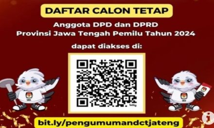 Ini Daftar Nama Calon Tetap Anggota DPD Dapil Jawa Tengah