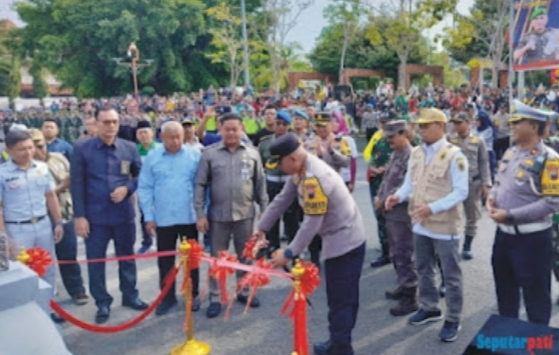 Deklarasi Jateng Zero Knalpot Brong, Monumen Knalpot di Resmikan di Pati