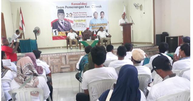 Sudewo, Caleg DPR-RI Ajak Masyarakat Kabupaten Pati Menangkan Prabowo-Gibran