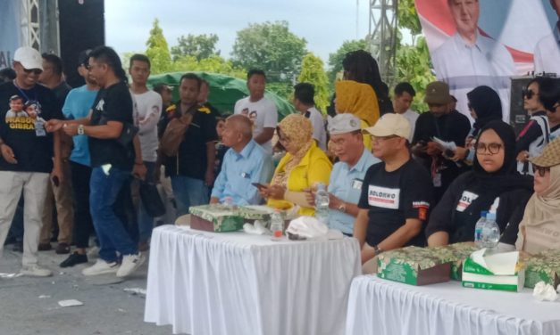 Kampanye Terbuka di Pati , Sedot Ribuan Pendukung Prabowo-Gibran