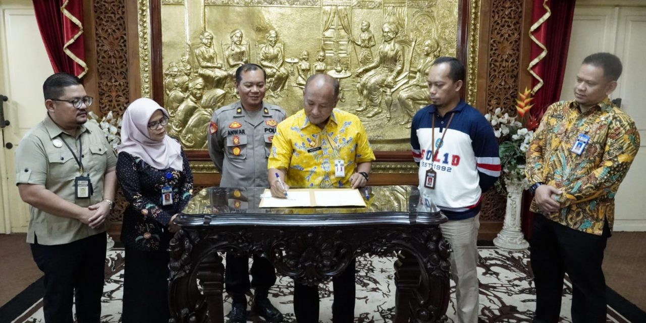 Optimalkan Pelayanan Yang Prima,Pj Bupati Tandatangani MoU MPP