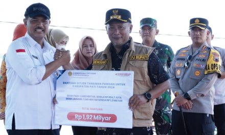 Dirjen Kementan RI Pantau Banjir di Kecamatan Gabus