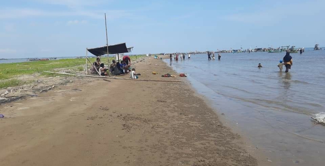 Pulau Tirangan Babalan Demak , Syawalan Dikunjungi Ribuan Orang