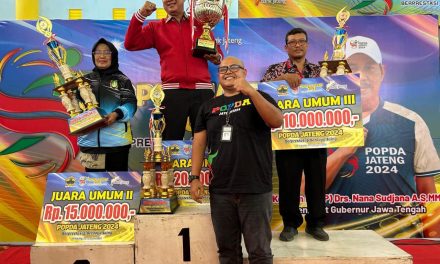 Kontingen Atlet Pati Ungguli Salatiga di Popda Jateng 2024