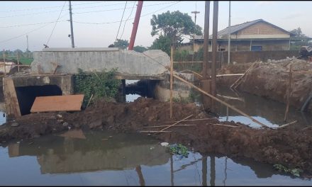 Jembatan Kali  Kaliombo Jepara Di Rehap Total , Kendaraan Roda 4 Tak Bisa Lewat