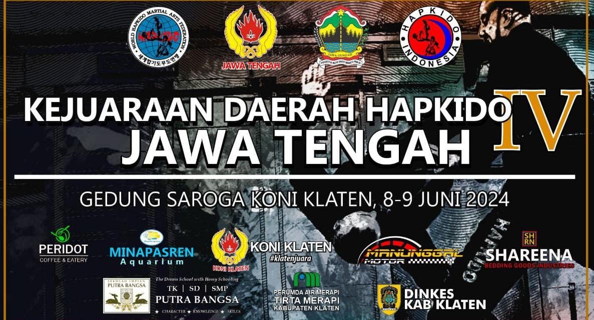 Atlet Hapkido Pati, Ramaikan Ajang Kejurda Hapkido IV Jateng