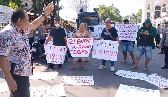 Aksi Demo Di Depan Kantor DPMPTSP Pati Dinilai Tidak Mendasar