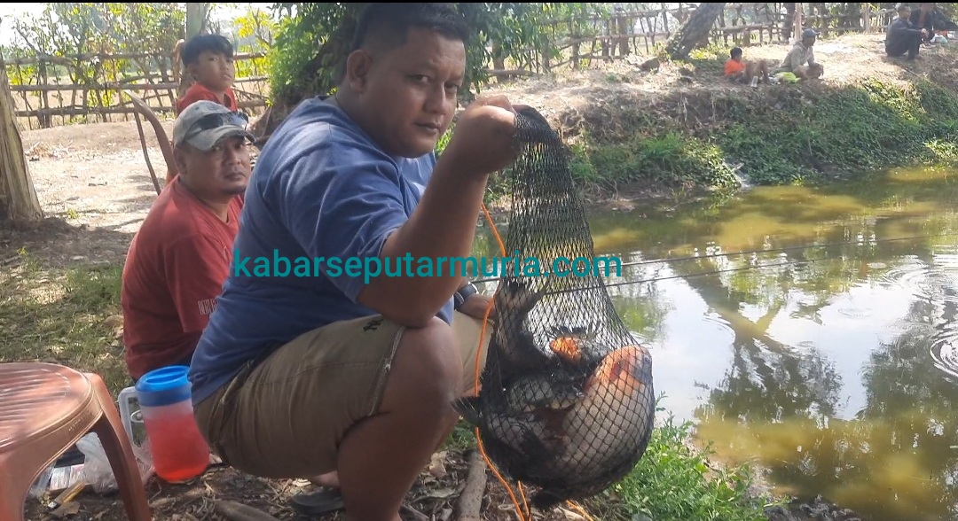 Lomba Mancing HUT Kemerdekaan RI  di  Kolam Warung Makan Kalinyamatan Jepara